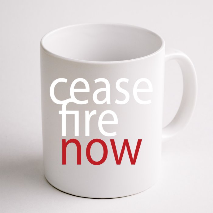 Ceasefire Now Front & Back Coffee Mug