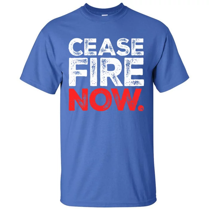 Ceasefire NOW Tall T-Shirt