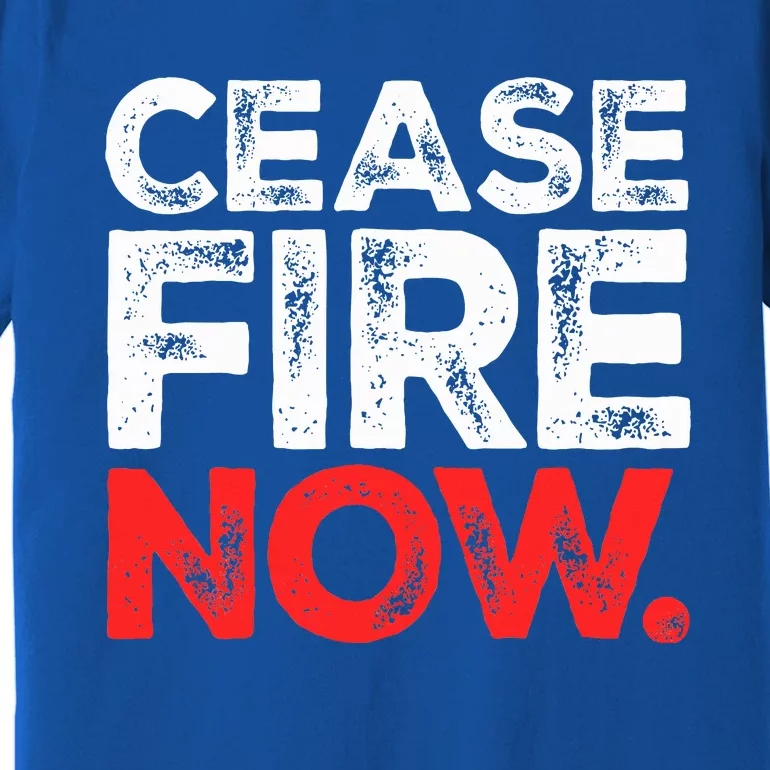 Ceasefire NOW Premium T-Shirt