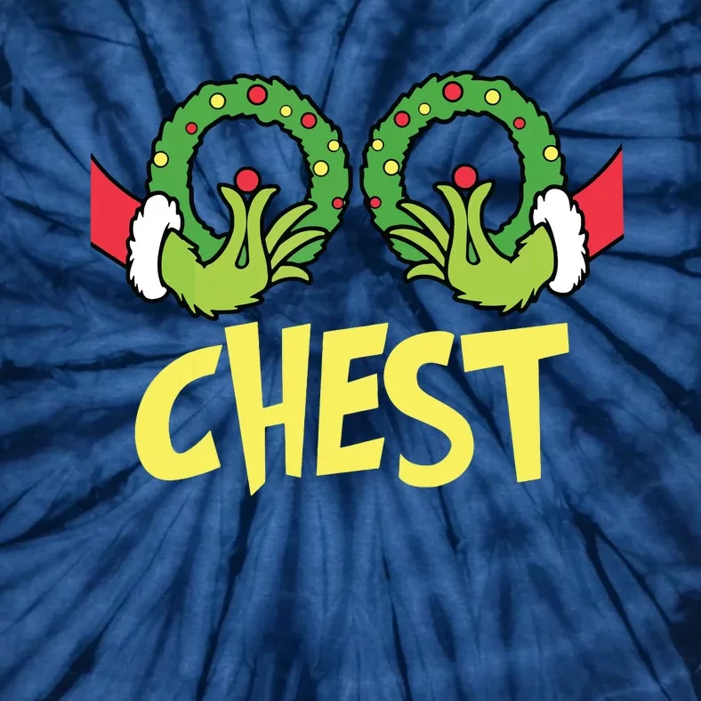 Chest Nuts Christmas Shirts Funny Matching Couple Chest Nuts Tie-Dye T-Shirt