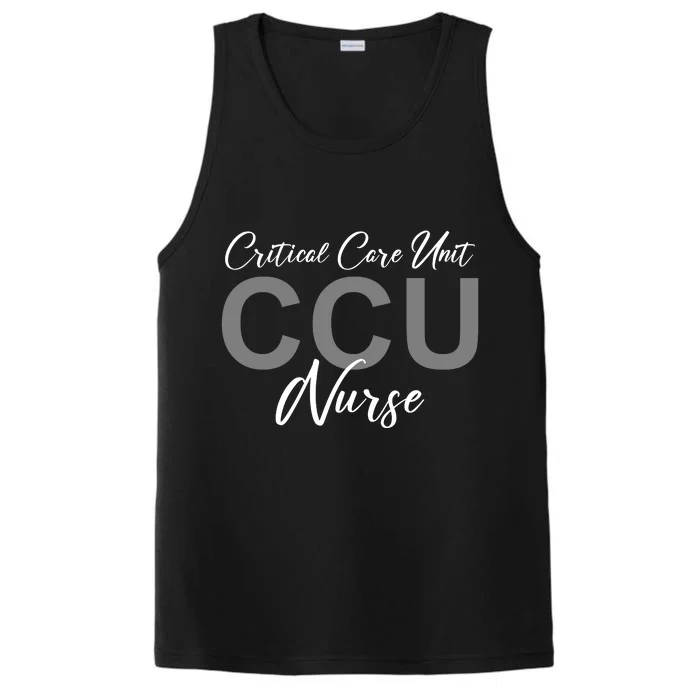 CCU Nurse Critical Care Unit Nursing Performance Tank