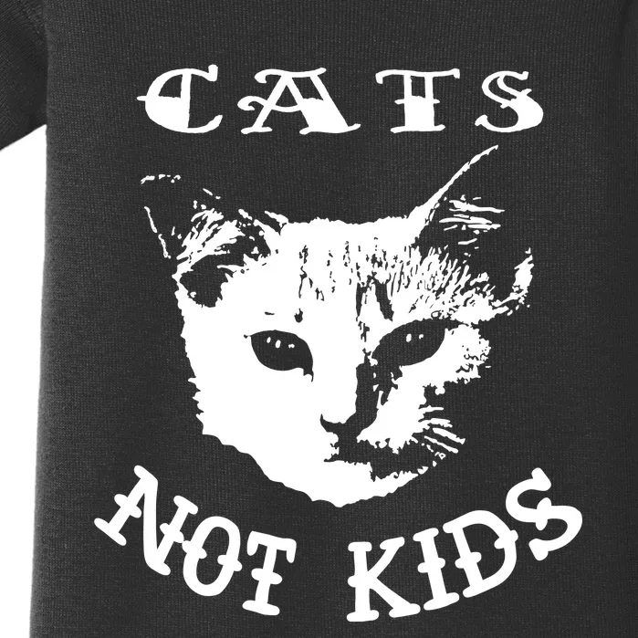 Cats Not Children Baby Bodysuit