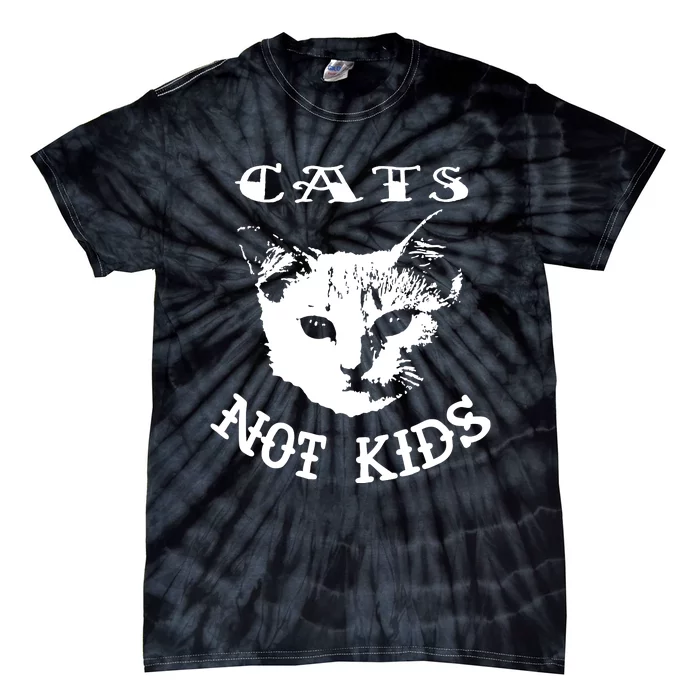 Cats Not Children Tie-Dye T-Shirt