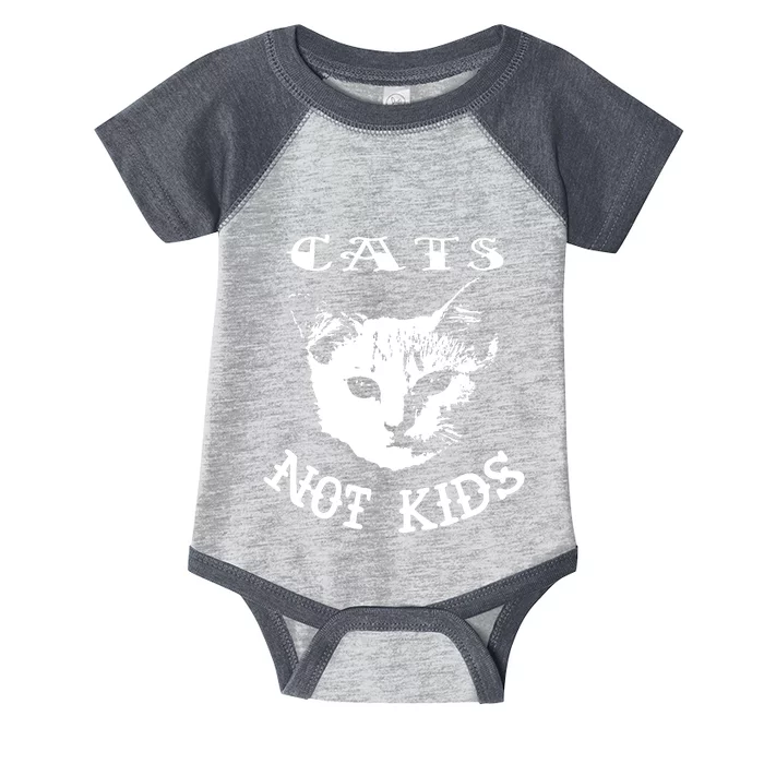 Cats Not Children Infant Baby Jersey Bodysuit