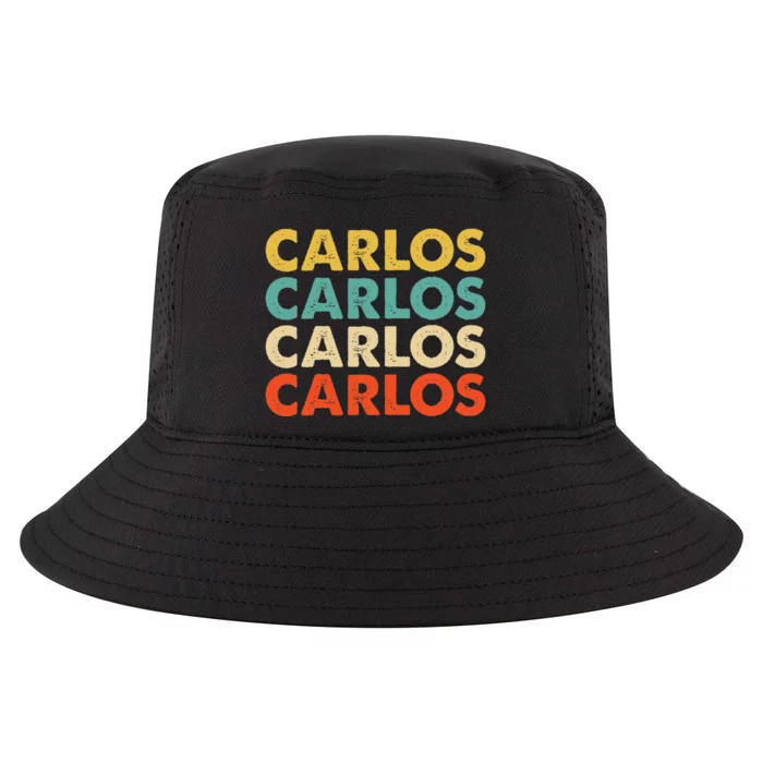 Carlos Name Cool Comfort Performance Bucket Hat