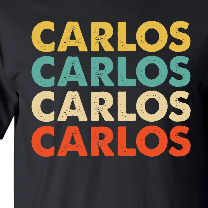 Carlos Name Tall T-Shirt