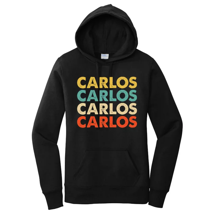 Carlos Name Women's Pullover Hoodie