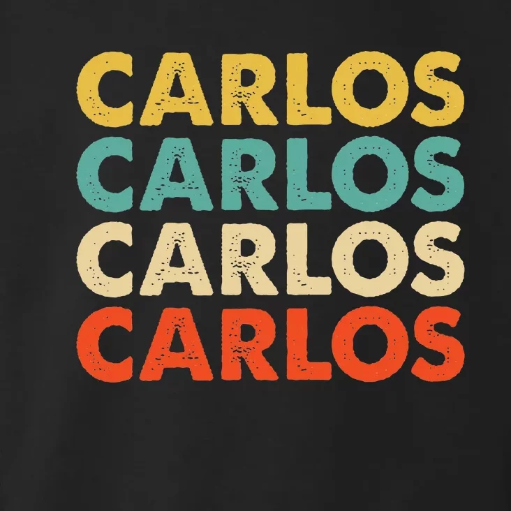 Carlos Name Toddler Hoodie