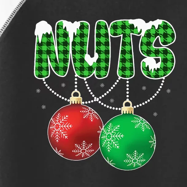 Chest Nuts Christmas Matching Couple Chestnuts Toddler Fine Jersey T-Shirt