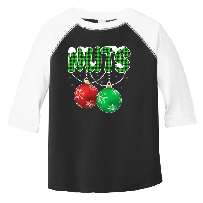 Chest Nuts Christmas Matching Couple Chestnuts Toddler Fine Jersey T-Shirt