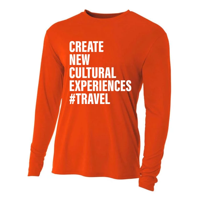 Create New Cultural Experiences Gift Cooling Performance Long Sleeve Crew