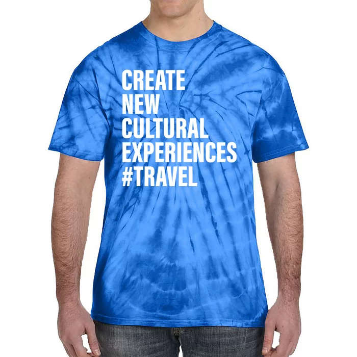 Create New Cultural Experiences Gift Tie-Dye T-Shirt