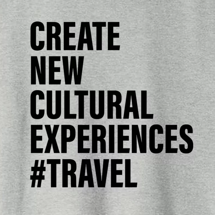 Create New Cultural Experiences Gift Women's Crop Top Tee