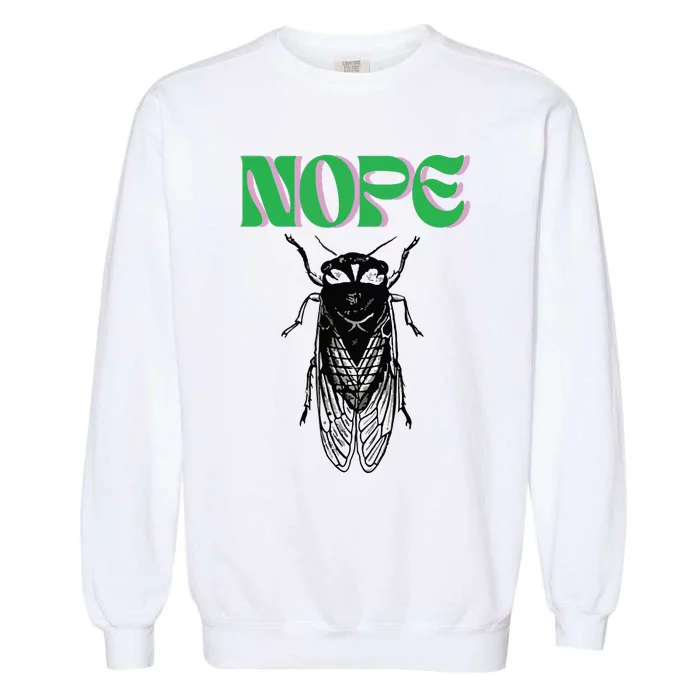 Cicada Nope Garment-Dyed Sweatshirt