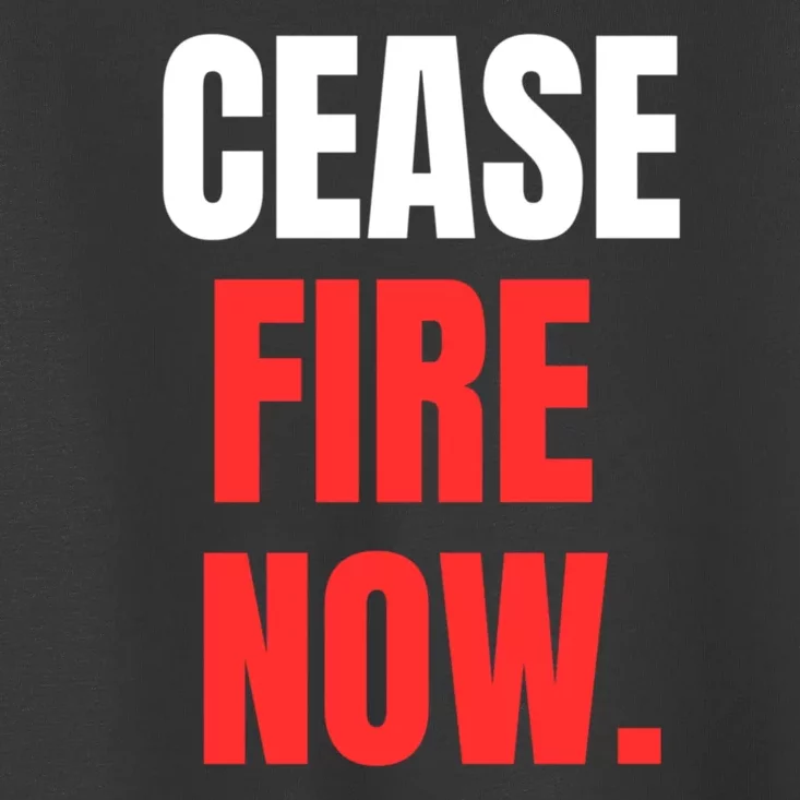 Ceasefire Now Toddler T-Shirt