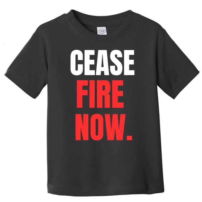 Ceasefire Now Toddler T-Shirt