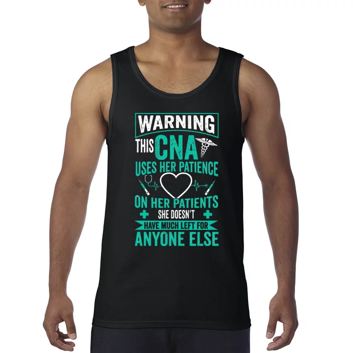 CNA Nurse Certified Nursing Assistance Tank Top