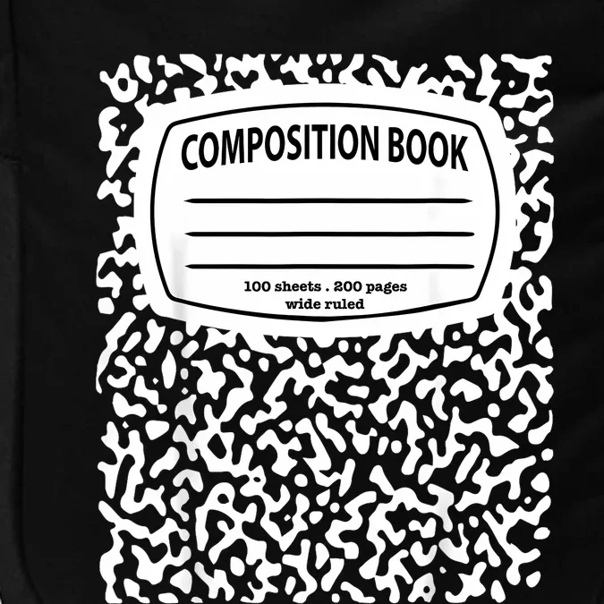 Composition Notebook Costume Matching Group Halloween Impact Tech Backpack