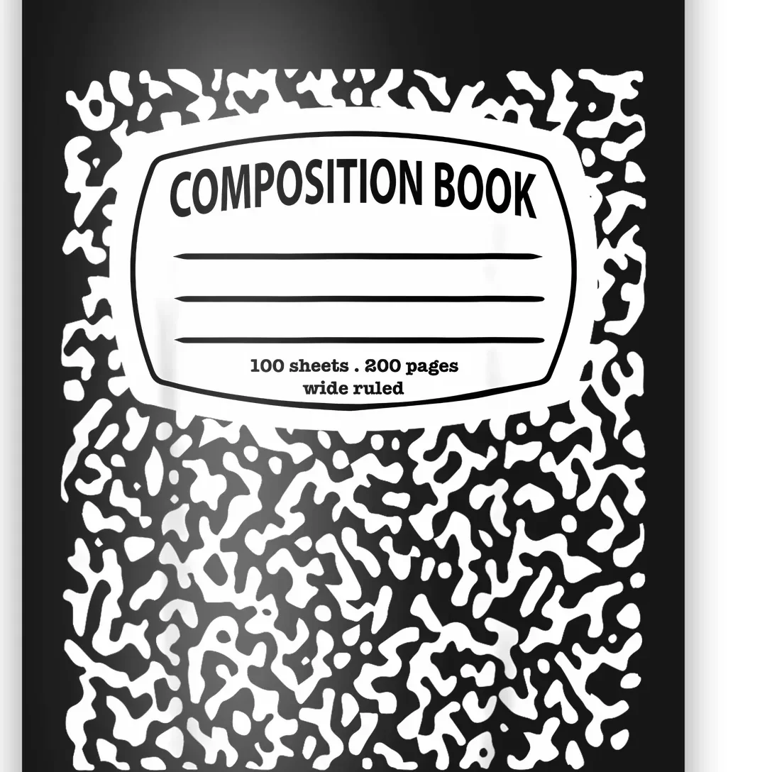 Composition Notebook Costume Matching Group Halloween Poster