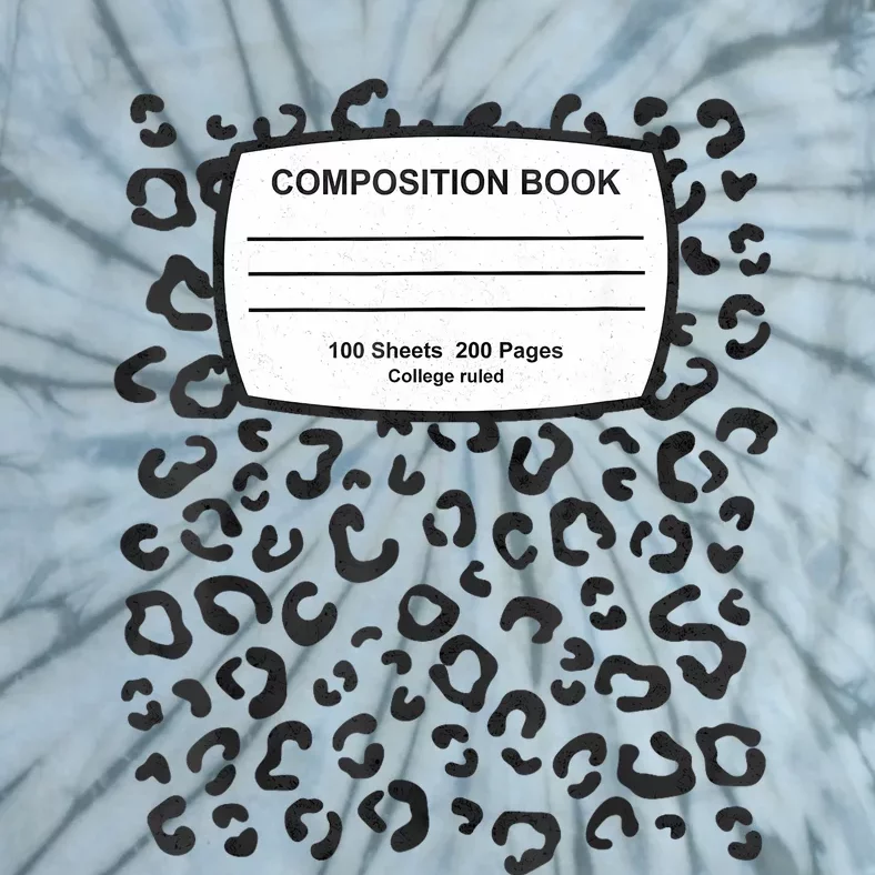 Composition Notebook Costume Matching Group Halloween Book Tie-Dye T-Shirt