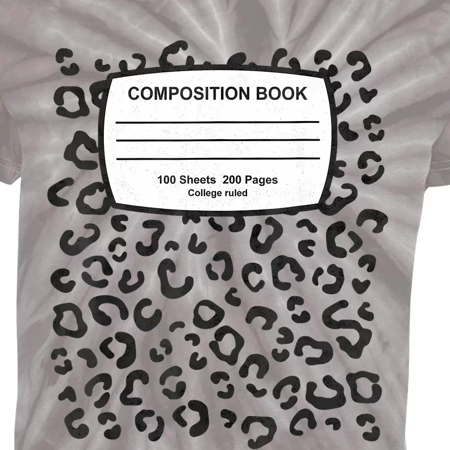 Composition Notebook Costume Matching Group Halloween Book Kids Tie-Dye T-Shirt