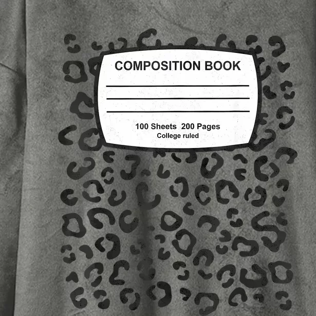 Composition Notebook Costume Matching Group Halloween Book Hooded Wearable Blanket