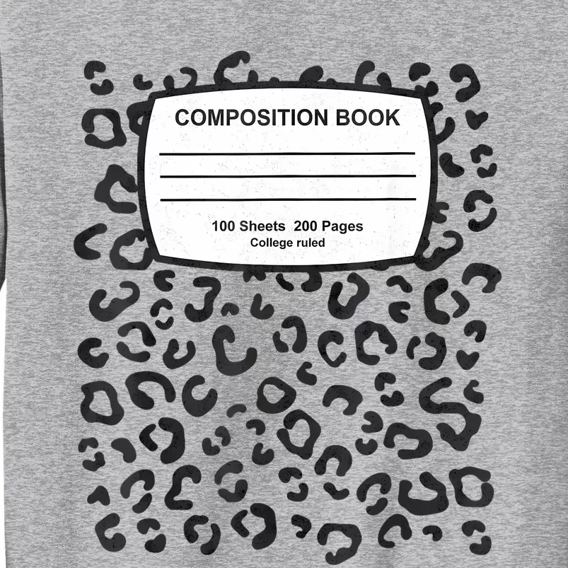 Composition Notebook Costume Matching Group Halloween Book Tall Sweatshirt