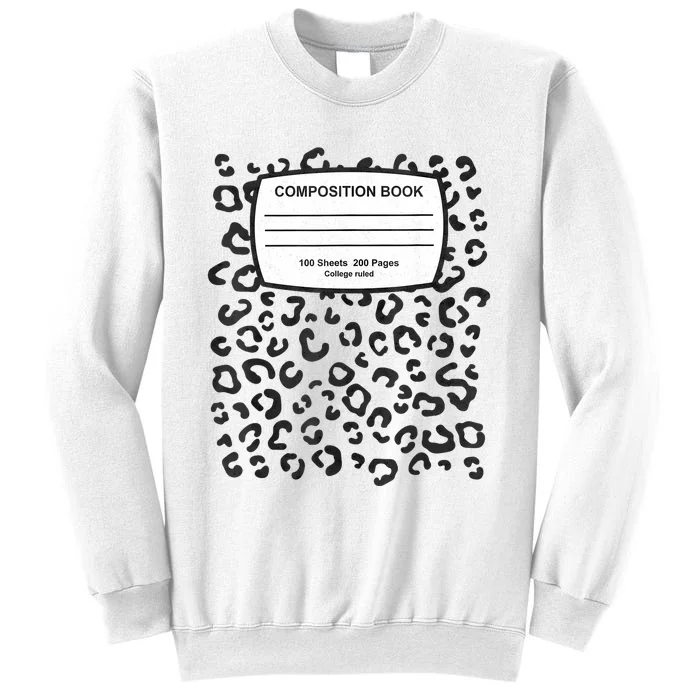 Composition Notebook Costume Matching Group Halloween Book Sweatshirt