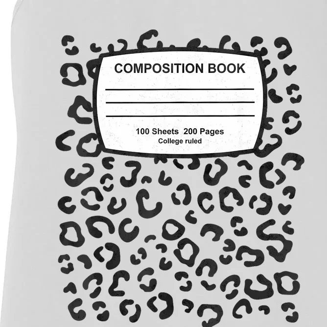 Composition Notebook Costume Matching Group Halloween Book Women's Racerback Tank