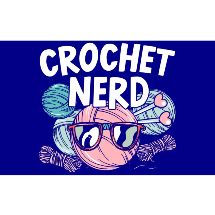 Crochet Nerd Crochet Lover Crocheting Gift Bumper Sticker