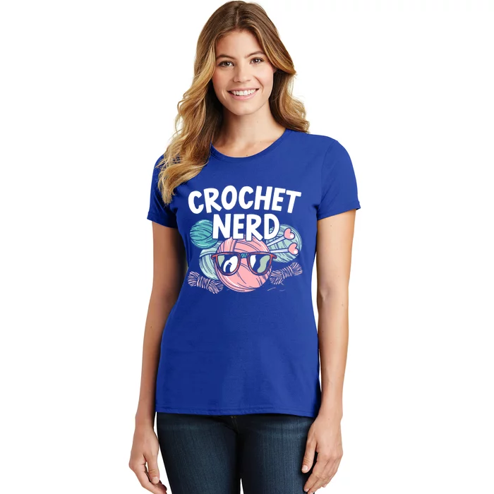 Crochet Nerd Crochet Lover Crocheting Gift Women's T-Shirt