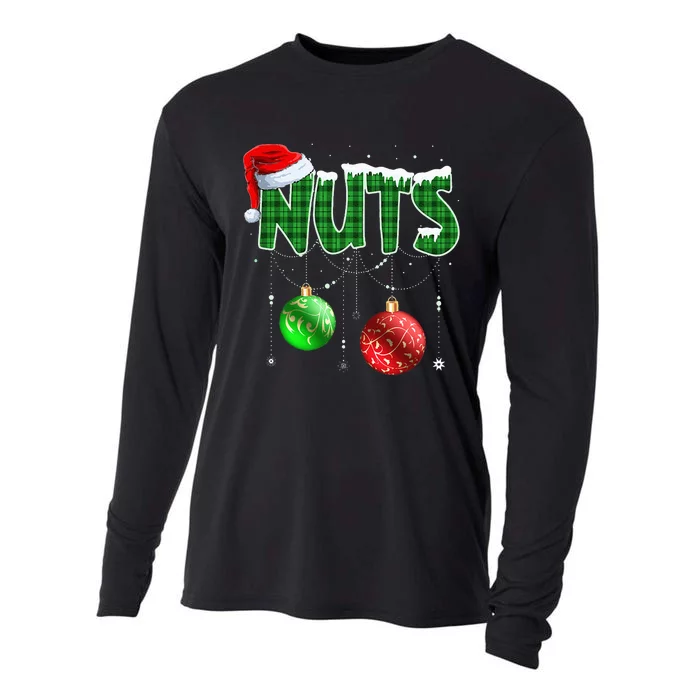 Chest Nuts Christmas Matching Couple Chestnuts Cooling Performance Long Sleeve Crew