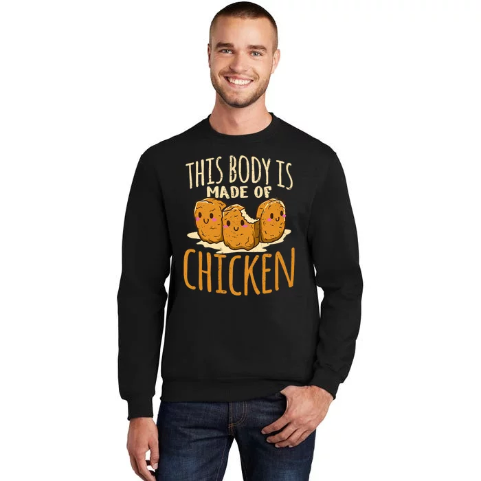 Chicken Nuggets Chicken Chicken Fast Food Funny Saying Sweatshirt