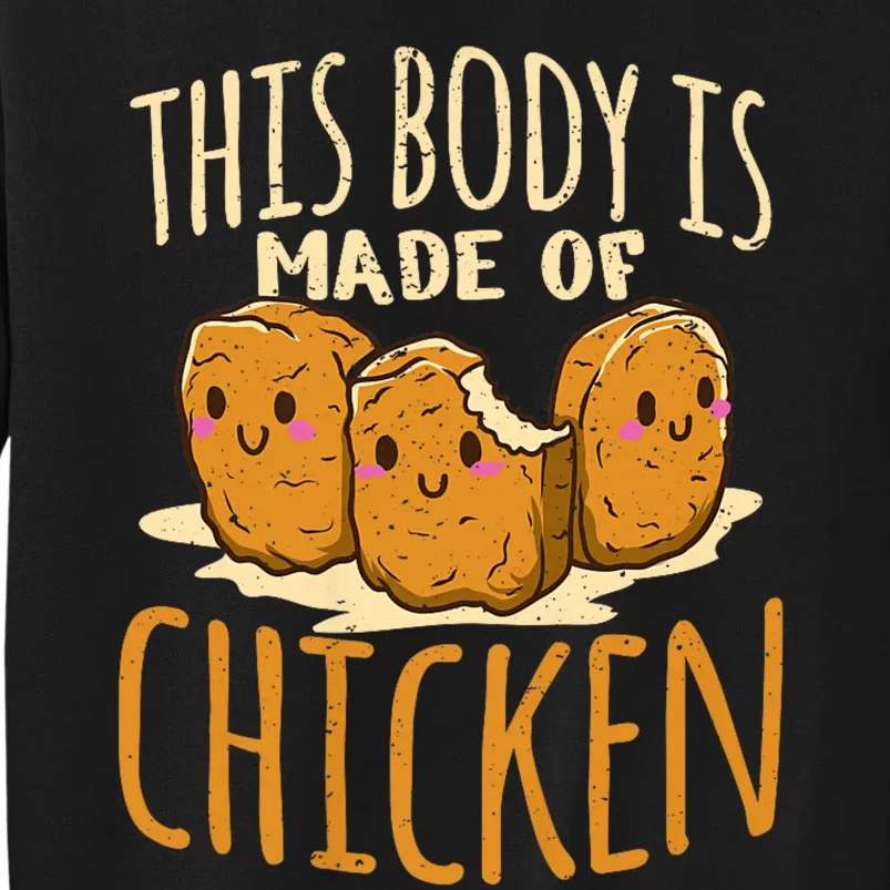 Chicken Nuggets Chicken Chicken Fast Food Funny Saying Sweatshirt