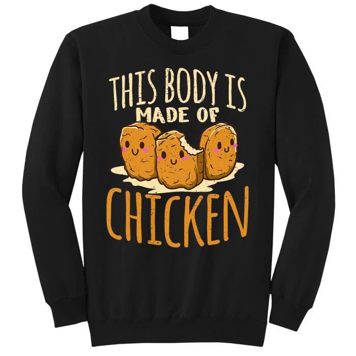 Chicken Nuggets Chicken Chicken Fast Food Funny Saying Sweatshirt