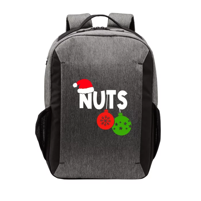 Chest Nuts Christmas Funny Matching Couple Chestnuts Gift Vector Backpack