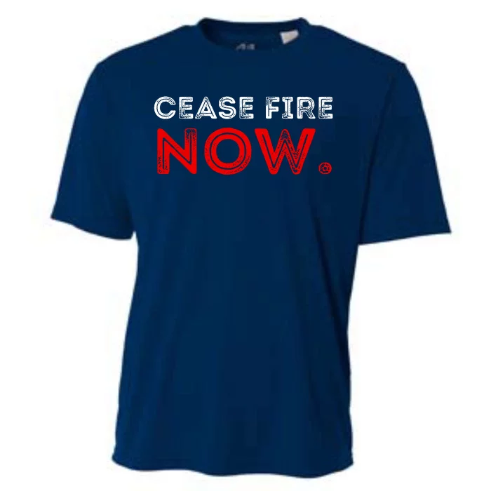 Ceasefire Now Cooling Performance Crew T-Shirt