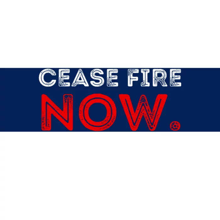 Ceasefire Now Bumper Sticker