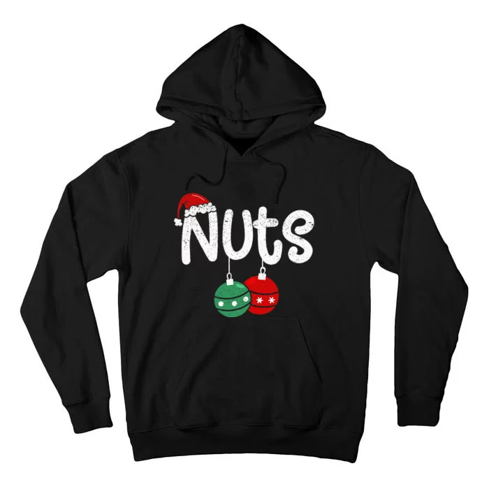 Chest Nuts Couple Christmas Pajama Chestnuts Xmas Tall Hoodie