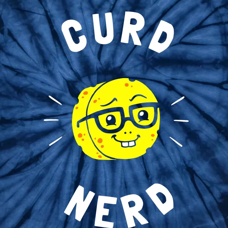 Curd Nerd Cheese Lovers Tie-Dye T-Shirt