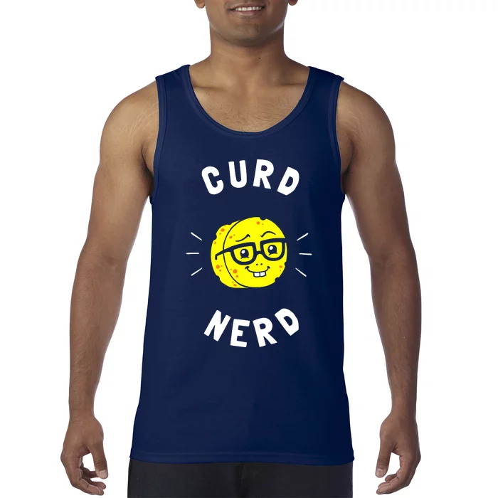 Curd Nerd Cheese Lovers Tank Top