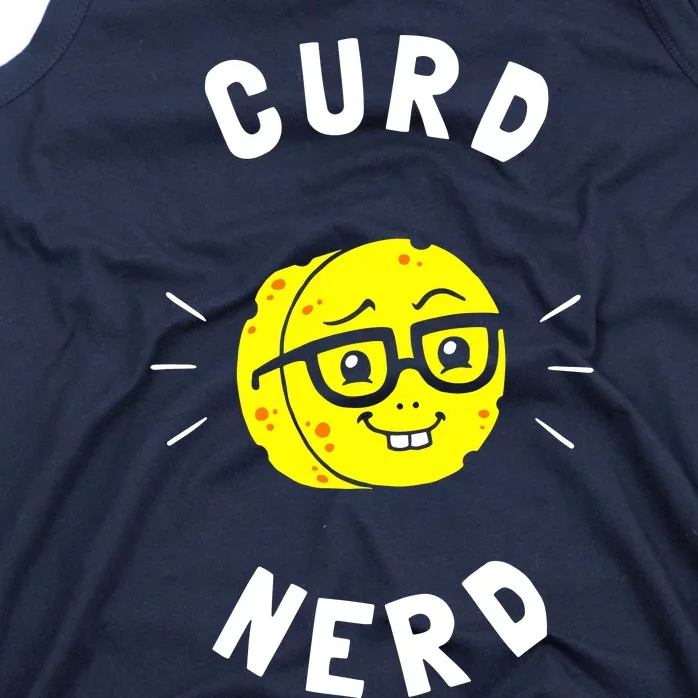 Curd Nerd Cheese Lovers Tank Top