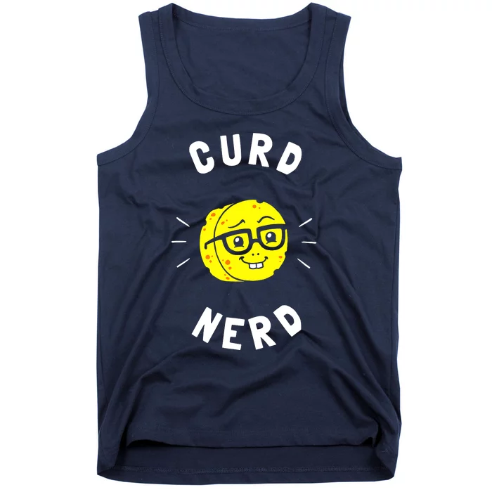 Curd Nerd Cheese Lovers Tank Top