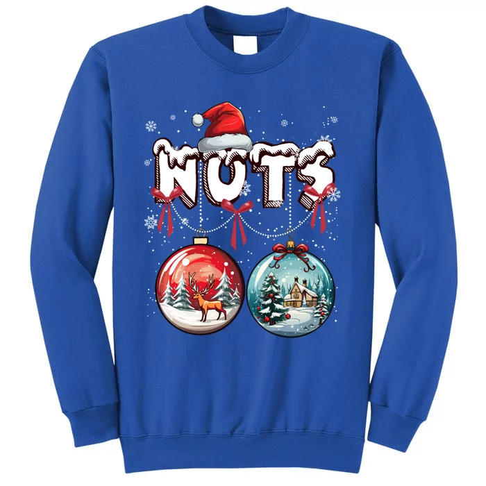 Chest Nuts Christmas Matching Couple Chestnuts Family Funny Great Gift Sweatshirt