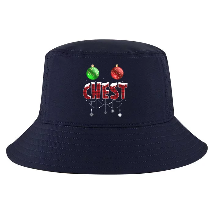 Chest Nuts Christmas Red Plaid Matching Couple Chestnuts Gift Cool Comfort Performance Bucket Hat