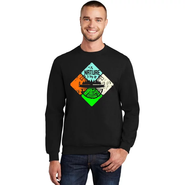 Colorful Nature Tall Sweatshirt