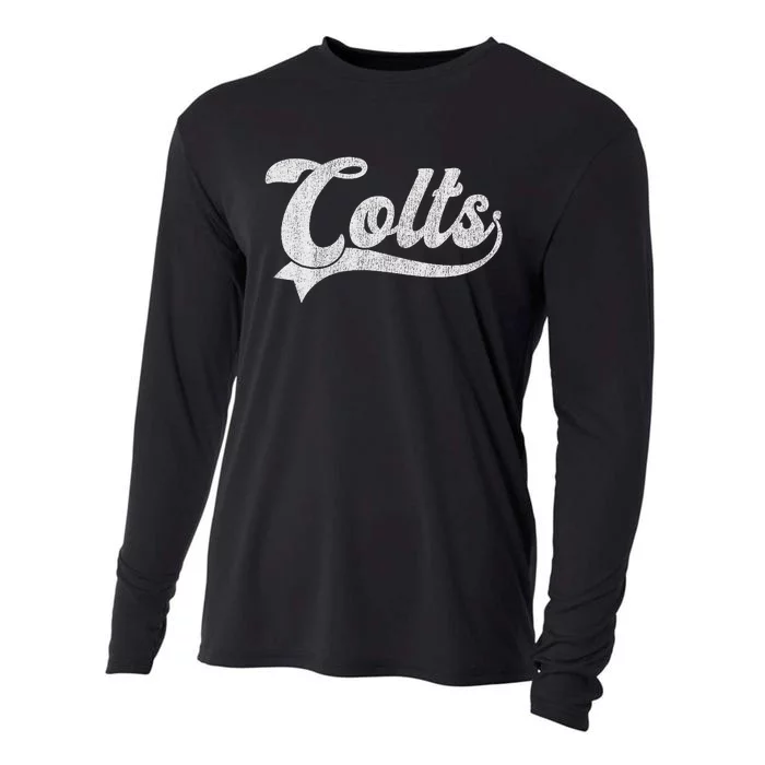 Colts Name Cooling Performance Long Sleeve Crew