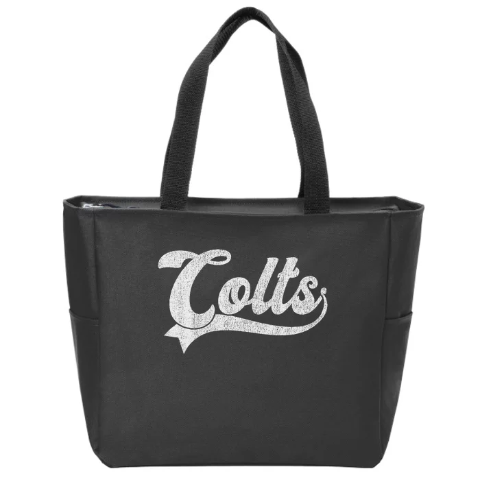 Colts Name Zip Tote Bag