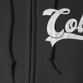 Colts Name Full Zip Hoodie