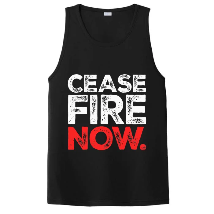 Ceasefire NOW Performance Tank